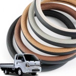 봉고 핸들커버 퀄팅라인 열선핸들커버 핸들열선 가죽핸들커버 블랙 자동차핸들 : 오또또몰