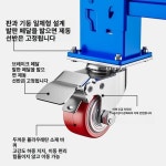 이동식 창고선반 중량랙 진열대 파레트랙 창고 철제 선반 5단 화이트 1.6m : 맘 편한 샵