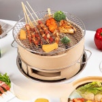 화로 숯불구이 바비큐 야외 그릴 테이블 닭발 석쇠 : 핵직구샵