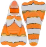 웨이브 아동 수영 오리발 F6881 실리콘 어린이 스노클링 훈련용 : 멀티스토어7