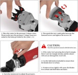 DUCKBOY 양털 전용 클리퍼날 B0D5D6H3FW 교체형 스테인리스 2종세트 : 멀티스토어4