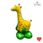 파티 풍선 대형 기린 스탠딩 은박 동물 생일 홈파티 장식 R428X : y-SIXmart