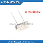 석영 크리스탈 공명기 패시브 진동기 HC 49 4Mhz 6Mhz 8Mhz 12Mhz 16Mhz 20Mhz 24Mhz 32.768K 2x6 3x8 HC49S 10 개 : 빌라상점