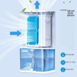 미니 제습기 가정용 침실 거실 서재 h2102 펠티어 습기제거 원룸 자취방 무소음 옷방 : 더블아이와이