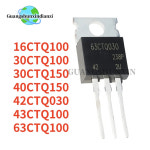 10Pcs 42CTQ030 16CTQ100 30CTQ100 43CTQ100 63CTQ100 30CTQ150 40CTQ150 TO-220 : 벨류상점
