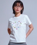 그레이버  WOMAN OF STAR 슬림 반팔티_2color GW(D)-STS(25)-1-2R : 버베나월드