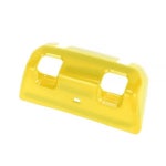 REPAIROCK 지프 랭글러 JL JLU 18-24용 후면 윈도우 스위치 패널 트림 커버 후면 윈도우 스위치 컨트롤 패널 커버 트림 장식 ABS 옐로우... 