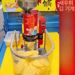 접시 뻥튀기 기계 시장 메이커 전통 원형 야외 기기도구교육 : 판매일등