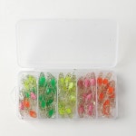 펄장식 48개 소프트베이트 배스루어 물고기미끼 루어웜 베스미끼 : 김포상점