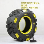 타이어 뒤집기 플립 망치 코어 근력 크로스핏 120KG 타이어 : 영산구매소