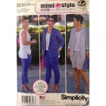 [ 908472 ] Simplicity Mimi Style S0858 H5 사이즈 6-14 : 아쥬어 웨이브 로우즈