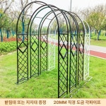 정원아치 철재 울타리 초대형 지지대 가든 오벨리스크 고동색 : 대행특별시
