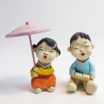 양산친구 도자기인형 : 도자기그릇휴