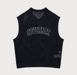 커버낫 로고 매쉬 니트 베스트 B1 CO2502KT47 DN : 프레씨유2