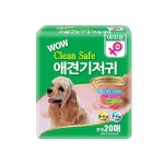 와우 클린세이프 암컷기저귀 중형 20매 강아지 기저귀 애견 : 아들러 의료기