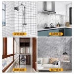 厨房防油贴纸贴墙纸自粘仿瓷砖防水防潮耐高温铝塑板灶台遮丑翻新 : 청림다이쏘