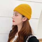 깔끔한 디자인 레옹비니 남자비니 숏비니 블랙 털모자 차콜 가을모자 골지모자 모자 : 오또또몰