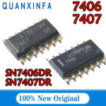10PCS SN7406DR SN7407DR SN7407 SN7406 7406 7407 SOP-14 : MIXX