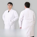 빅사이즈 약사가운 긴팔 반팔 간호사 약국 유니폼 : 핵직구샵