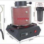 소형 용광로 제련 구리 용해로 전기로 융해로 흑연 녹이기 : 재민이네7