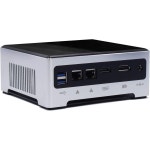 무팬 미니 PC 윈도우 11 12세대 셀러론 J6412 16GB DDR4 램 512GB SSD 2.5인치 SATA 듀얼 HDM DP 세 개 디스플레이 2개 DB9 COM 이중 랜... 