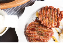 진심가득오리 유황먹인 오리 수제 떡갈비 400gX3팩 : 진심가득오리