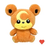 봉제인형 푸치 깜지 곰 : oSIXmart