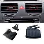 X1/x2/x4/x6 자동차 앞 뒤 에어컨 에어벤트 아울렛 그릴 슬라이드 폭스바겐 Jetta A5 MK5 골프 5 GTI R32 1K 클립 조정 0819703 0 1Set... 