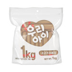 데이스포 우리아이 강아지 대용량 소시지 영양 간식 소고기, 1kg, 1개 : 펫클럽