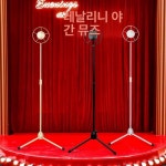 원픽가라오케 | 레트로 마이크 소품 보컬 노래방 유튜버 촬영 빈티지 블랙 복고 마이크 헤드 가로봉 78CM : 셀렉트온 selecton
