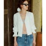(정품보증) CITTA 코첼라 레이스 블라우스 가디건_CTT373(화이트) CTT373 113265 : 모멀티샵