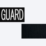 GUARD PVC 패치 PC008 - 경호 보안 안전 방호 가드 출입 행사 대응 세이프 : 밀리브로