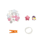 하비 비드비즈 스톤팔찌 - 분홍별 : 토단몰