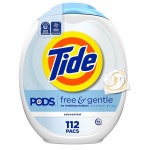 타이드 팟 세탁 세제 프리 앤 젠틀 112개입 Tide PODS Free & Gentle Laundry Detergent Soap Pacs : 허브닷컴 코리아