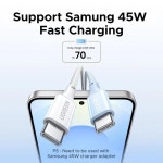 UGREEN PD100W 고속 충전 케이블 MacBook Pro iPad iPhone용 나일론 편조 : 에스씨바이오