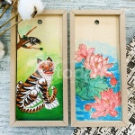 단체 미술 원데이 전통 체험 민화 나무 액자 만들기 공예 : 그레이트엘라