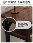 창가 테이블 좁고 틈새 오크색 긴 폭 좁은 사이드 베란다 선반 : 유니SHOP
