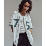 [국내매장판] ERER [UN] 75 baseball jersey Ivory EDS1TS10IV 147893 : 럭키 비키