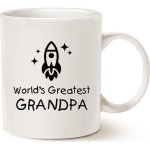 5147331 머그 커피잔 머그컵 MAUAG 마그 어버이날과 어버이날 선물 14 OZ 화이트 LT greatest grandpamug : 칠일코퍼레이션