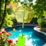 인테리어 유리 풍경 후우링 일본 장식 그린 : 바이홈즈