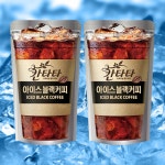 칸타타 아이스 블랙커피 230ml 50개 파우치 편의점 커피 음료수 : 커피몰