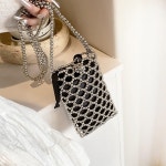 숄더백 여성 데일리 캐주얼 구슬 미니 파우치 크로스백 : 계곡포대