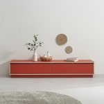 가로긴 서랍 거실장 1800 넉넉한 TV수납 깔끔한 정리형 거실 인테리어 수납 가구 : 구스상회