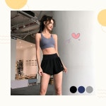 트레이닝반바지 히든포켓 여성용 런닝쇼츠 팬츠 운동복 헬스 : 원클릭샵2호점