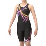 arena 아레나 아리나 피트니스 수영복 여성용 AQUA EXA 아쿠아엑사 착용 스트랩 딱 맞는 패드 발수 피트니스용 AS5SWF07L 스윔수트 일본... 