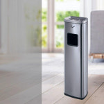 호텔 주차장 재떨이 휴지통 입구 스텐 루프탑 옥외 실외 사각 재털이 로비 쓰레기통 공원 : 친절직9