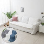 어르신소파패드 인견 국내 생산 간편한 세탁 3인 4인 거실 경로당 : jsshome