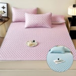 어르신침대패드 냉감세트 180x200 여름 쿨링 베개커버 포함 경로당 안방 거실 : jsshome