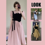 나는솔로 148회 원피스 옷 20기 송해나 패션 뷔스티에 셔츠 카키 : 리메리아