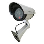 LED 적색등 가짜 모형 CCTV 카메라 집앞 빌라 주택 : 토끼의 숲